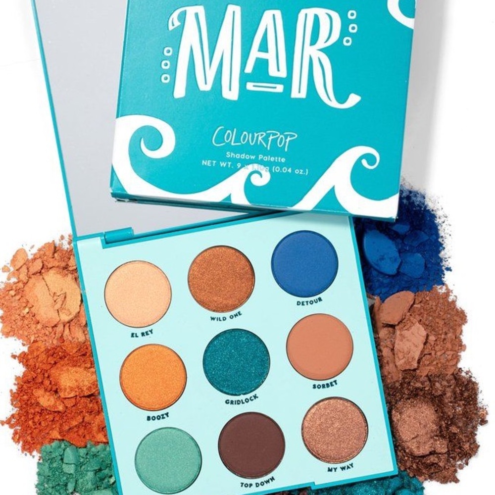 🐳 ColourPop Mar Eyeshadow Palette 🐳